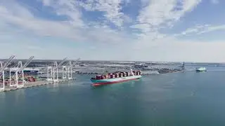 # Ship leaving the berth #