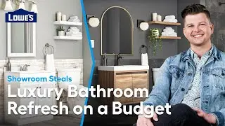 Luxury Bathroom Refresh on a Budget | Showroom Steals Season 2, Episode 3