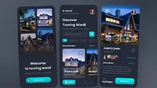 Figma tutorial for beginners : Designing Book House Mobile App UI