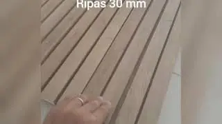 como fazer painel ripado passo a passo