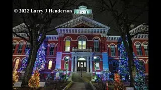 Crown Point, Indiana Time Lapse Video in the Square December 2022