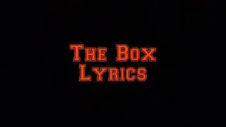Roddy Ricch- The box Lyrics