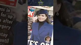 КЕЙТ МИДДЛТОН впервые ПОКАЗАЛАСЬ на публике 