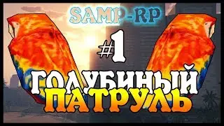 SAMP-RP ★ ГОЛУБИНЫЙ ПАТРУЛЬ ★ #1 - Наказал админа за ПДД