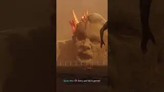 Noooo hé wants to eat me!!! 
