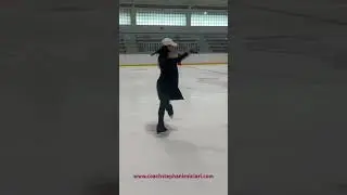 Figure Skating | How to Center a Scratch Spin 💕 #figureskaters #iceskating