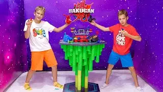 Arena de batalha de Vlad e Niki Bakugan