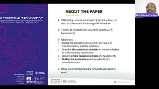 Reframing Trust in Science: What Are the Lessons for Science Journalism?