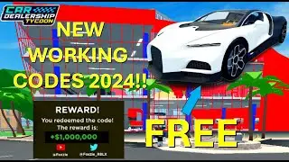 Mega ECL: *New* WORKING CODES FOR Car Dealership Tycoon ROBLOX 2024!
