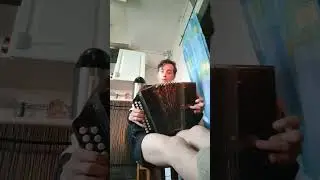 круто сыграл у печки в деревне, на старенькой гармошке🔥🔥🔥 