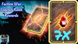 Faction War Legend Rank 7x Rewards Claiming | MK Mobile 2021