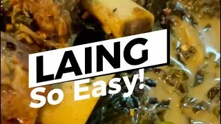 How to Cook:  Easy LAING l Foodie Avenue