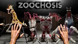 Zoochosis Official Teaser Trailer Full Game Play - All Clolection Monster And All Jumpscres