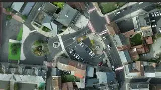 Ortho image générée à partir de plusieurs missons drone, dji Phantom 4