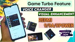 Enable Game turbo 5.0 in redmi 9 | Voice changer not showing in redmi 9 | Special features