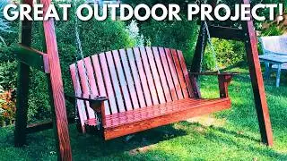 Bench Swing Watered Daily, Can It Be Fixed?