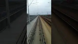 Trecere bratul Borcea 100km/h