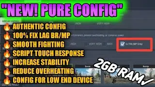 How to Fix Lag in Codm | New Config Anti Lag | 2GB RAM | Smooth Season 8