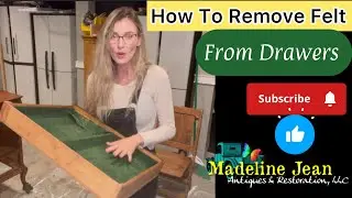 How To Remove Felt From Drawers
