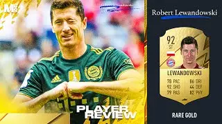 FIFA 22 LEWANDOWSKI REVIEW | 92 LEWANDOWSKI PLAYER REVIEW | FIFA 22 ULTIMATE TEAM