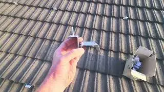 Installing solar panels on a Harvey tile roof