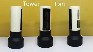 How to Make Tower Fan from PVC at Home Ghar par tower fan kaise banayen