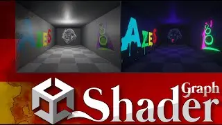Unity Shader Graph Tutorial Blacklight effect schwarzlicht effect