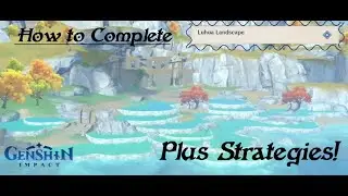 How to find view spots in Luhua Landscape quest! 