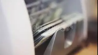 Money Counting Machine#stockfootage