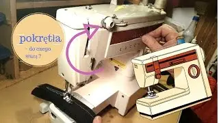 Łucznik 877 maszyna do szycia | do czego służą pokrętła