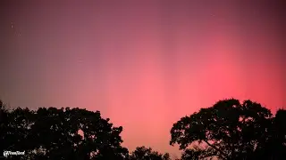 The Aurora Borealis seen from my home in Northeast Texas on October 10, 2024.