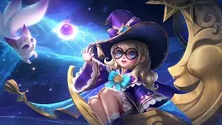 Chang'e Epic Skin Lunar Magic Gameplay (Fantastic Cosmic World) - Lucky Box Mobile Legends