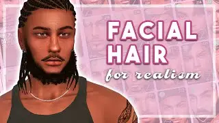 My Favorite CC: Facial Hair for Realism (250+ Items!)  | Sims 4 CC Links