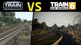 Riviera Line Comparison Train Simulator classic VS Train Sim World 6