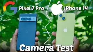 Google Pixel 7 Pro vs iPhone 14 Camera Comparison in 2024🔥| Detailed Camera Test in Hindi