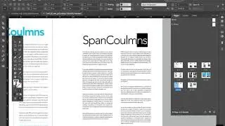 Indesign: Span Columns