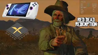 Red Dead Redemption on ASUS ROG Ally | Performance & Turbo Mode Gameplay | Xenia Canary