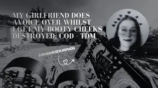 MY GF DOES A VOICEOVER MY BO6 TDM MATCH!!!