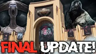 FINAL CONSTRUCTION UPDATES For Halloween Horror Nights 2024! (House Locations, Photo Ops, NEW Merch)
