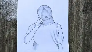 How to draw a boy | Pencil sketch for beginners | Easy drawing for beginners | simple drawing
