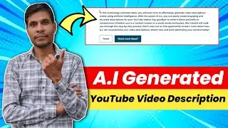 Youtube Auto Description Generator - The Tool I Never Write Descriptions in 2023