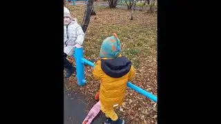 Белка сама пришла к нам во двор. Посмотрите, что она ест вместо орехов!