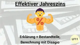 Effektiver Jahreszins erklärt & Berechnung bei Disagio