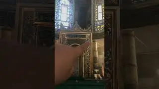 Ayasofya’nın harika mihrabı
