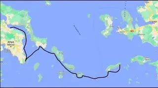 Chalkida to Ikaria