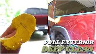 Deep Cleaning A Neglected Suburban Exterior - Exterior Detailing