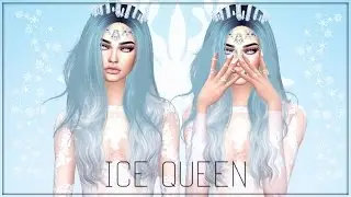 The Sims 4 | Ice Queen | 14 Days Of Collabmas w/ DazzlingSimmer | Simmas | CAS