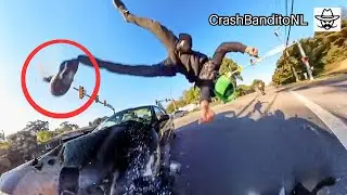 Extreme Motorcycle Crashes & Near Misses | CrashBanditoNL