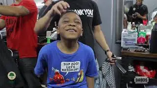 KUTZ4KIDZ 2018 Free Haircuts and School Supplies provided annually by The Barbers Inc, San Jose, CA