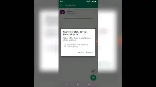 How to Share WhatsApp Status to Facebook